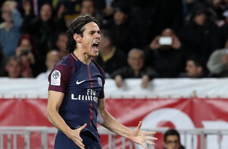 Monaco-Psg 1-2: Cavani e Neymar comandano, Moutinho mette paura