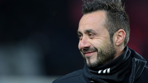 Serie A Benevento, De Zerbi: «Pareggio meritatissimo»