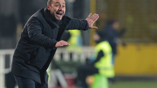 Serie A Benevento, De Zerbi: «Vincendo non avremmo rubato nulla»