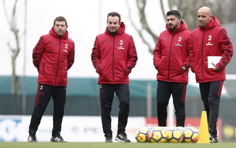 Milan, lo staff tecnico al completo di Gennaro Gattuso