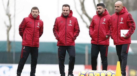 Milan, lo staff tecnico al completo di Gennaro Gattuso