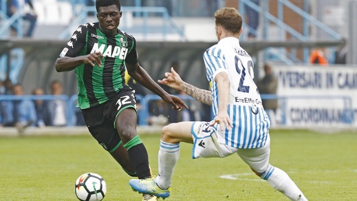 Serie A Sassuolo, Duncan non recupera per la Fiorentina