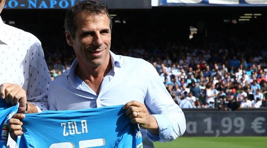 Zola: «Napoli vinci, vola e sogna»