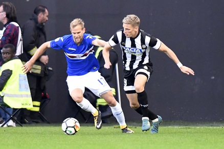 Serie A Sampdoria, seduta individuale per Strinic