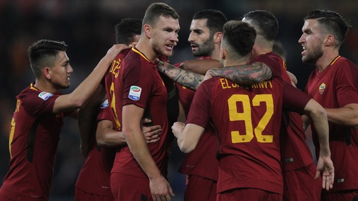Serie A, Roma-Spal 3-1: Dzeko torna al gol dopo due mesi
