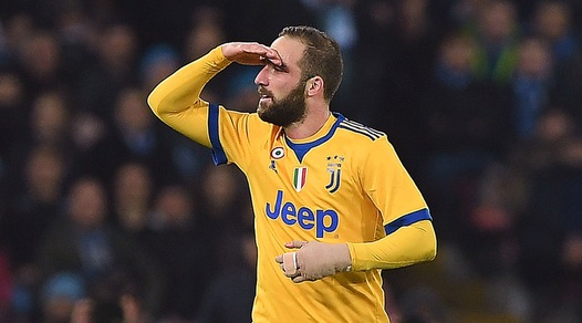 Napoli-Juventus 0-1: Higuain sbanca il San Paolo