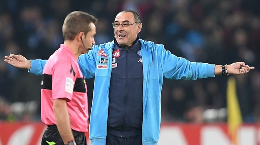 Napoli, Sarri: «La Juve? Con il Benevento abbiamo avuto meno supremazia...»