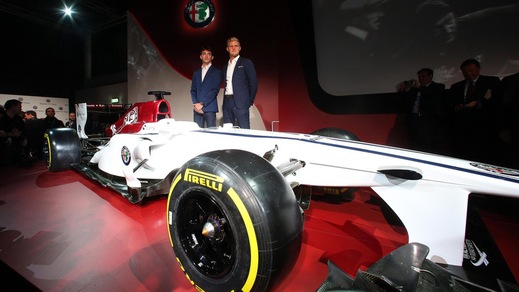 F1, ecco la livrea della nuova Alfa Romeo Sauber