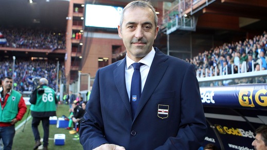 Serie A Sampdoria, Giampaolo: «Lazio forte. Una partita complicata»