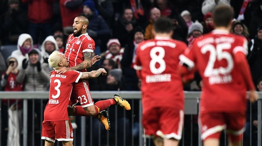 Bundesliga, Vidal e Coman gol: il Bayern allunga in testa