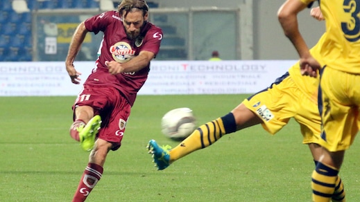 Serie C Reggiana-Albinoleffe 4-1. Tripletta per Altinier