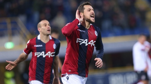 Bologna-Cagliari, Destro pareggia ed esulta così...