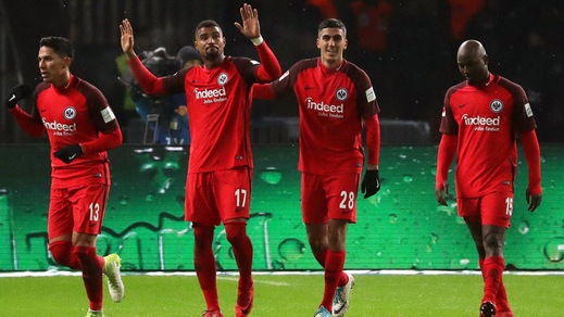 Bundesliga, Boateng trascina l'Eintracht contro la sua Hertha