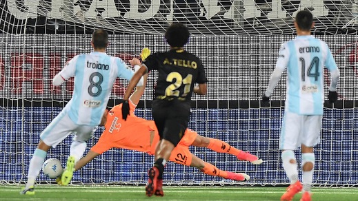 Serie B Virtus Entella-Bari 3-1: non basta il gol di Galano