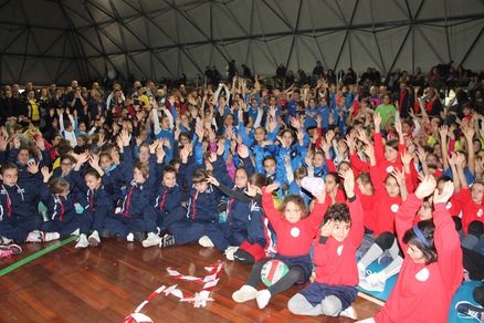 Volley: oltre 400 bambini a Zagarolo per "Natale di Volley"