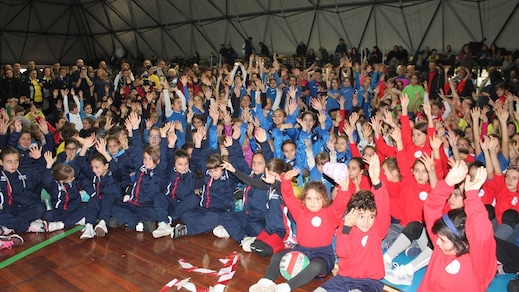 Volley: oltre 400 bambini a Zagarolo per "Natale di Volley"