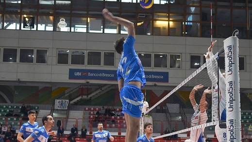 Volley: A2 Maschile, Girone Blu: Taviano sgambetta la capolista Tuscania