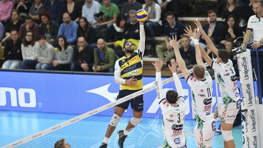 Volley: Superlega, vincono Lube e Perugia, Trento torna grande