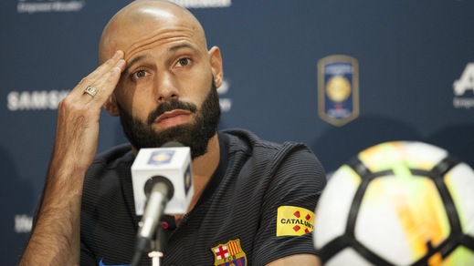 Mascherano: «La fine della mia tappa al Barcellona è vicina»