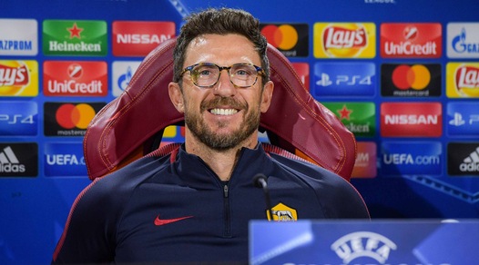 Roma, Di Francesco: «Vorrei giocarmi lo scudetto con l'Inter»