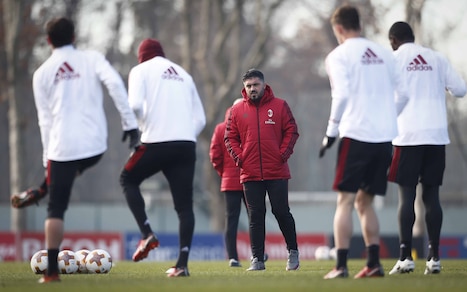 Il Milan si allena, Gattuso cerca di superare lo choc per il gol di Brignoli