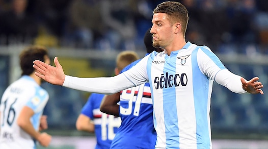 Tutti in fila dalla Lazio per Milinkovic-Savic: «C'è anche lo United»