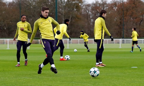 Champions League: si prepara il Tottenham contro l'APOEL. Ecco tutte le foto