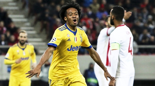 Olympiacos-Juventus 0-2: Cuadrado-Bernardeschi, Allegri agli ottavi