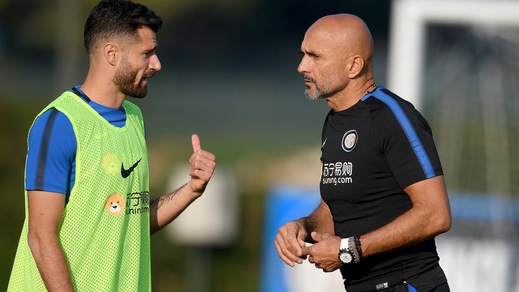 Serie A Candreva: «I segreti dell'Inter? Lavoro, umiltà e Spalletti»