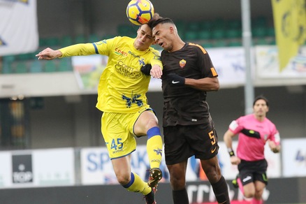Serie A Chievo-Roma 0-0, il tabellino