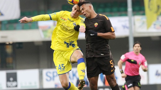 Serie A Chievo-Roma 0-0, il tabellino