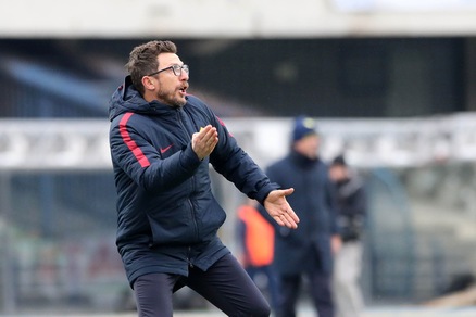 Roma, Di Francesco: «Ho visto la squadra che volevo: sono mancati il gol e un po' di cattiveria»