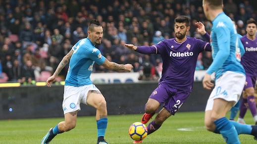 Serie A Napoli-Fiorentina 0-0, il tabellino