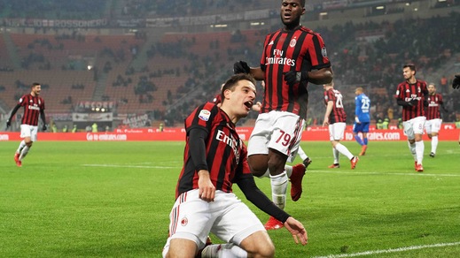 Serie A, Milan-Bologna 2-1: doppietta di Bonaventura