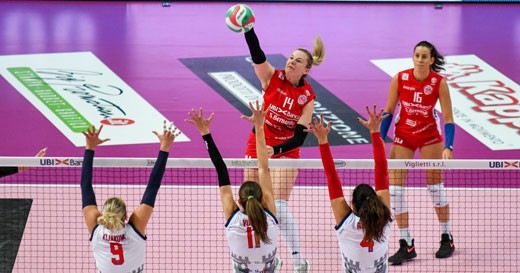 Volley: A2 Femminile, vincono le grandi, classifica immutata