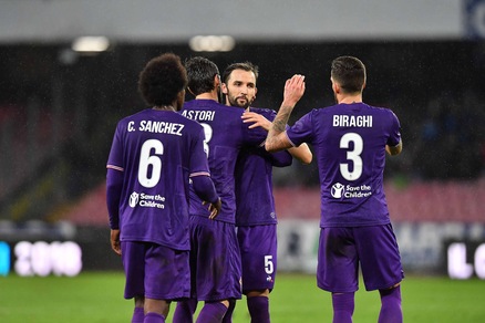 Coppa Italia: Fiorentina-Samp, viola avanti a 1,87