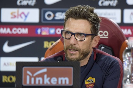 Roma, Di Francesco: «Ci siamo allenati sui tiri in porta. Dzeko e Schick possono giocare insieme»