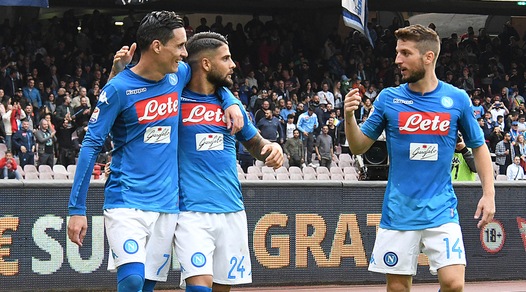 Callejon, Mertens e Insigne: il Napoli riparte dai tre