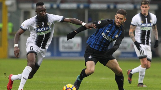 Serie A Inter-Udinese 1-3, il tabellino