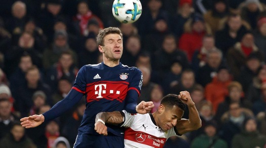 Bundesliga: il Bayern domina, Stoccarda ko