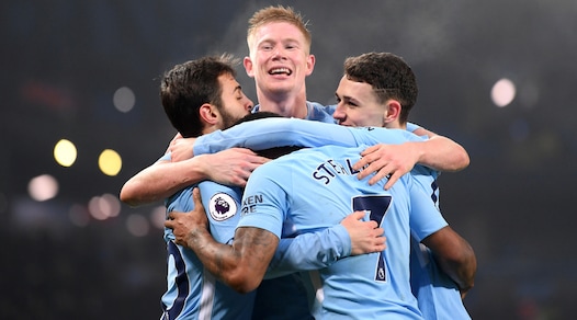 Manchester City-Tottenham 4-1: Guardiola alla 16ª vittoria consecutiva
