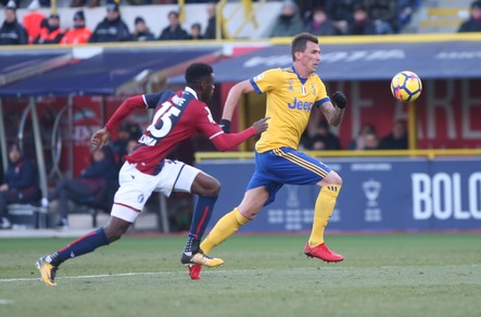 Bologna-Juventus, Mandzukic ko: salta la Roma?