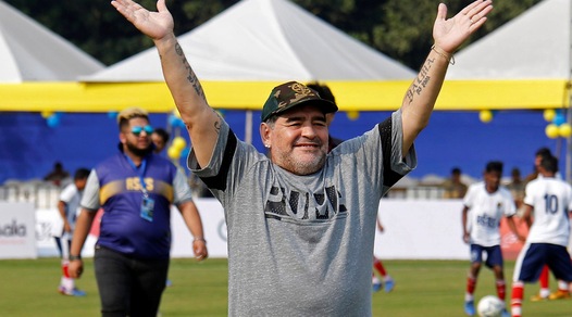 Napoli, Maradona e il record di gol: «Bravo Hamsik, fanne ancora»