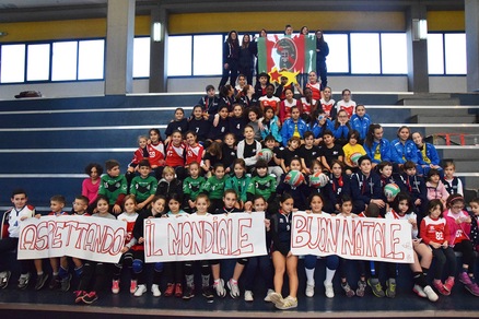 Volley: bambini, Mondiale e Natale, che festa di volley in tutto il Lazio