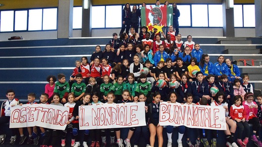 Volley: bambini, Mondiale e Natale, che festa di volley in tutto il Lazio