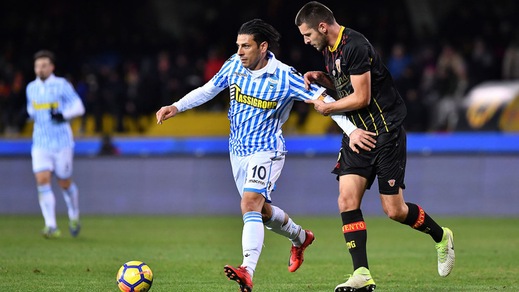 Benevento-Spal 1-2, Floccari fa doppietta
