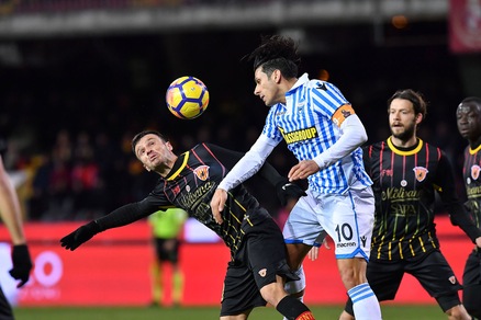 Serie A, Benevento-Spal 1-2: Floccari show al Vigorito, 16° ko per i sanniti