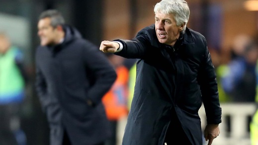 Serie A Atalanta, Gasperini: «Ho visto la Lazio in difficoltà»