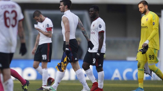 Milan in ritiro punitivo da martedì