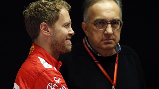 F1, Marchionne: «Vettel, animo meridionale»